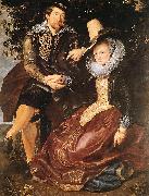 RUBENS, Pieter Pauwel The Artist and His First Wife, Isabella Brant, in the Honeysuckle Bower USA oil painting artist